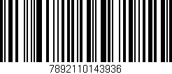 Código de barras (EAN, GTIN, SKU, ISBN): '7892110143936'
