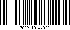 Código de barras (EAN, GTIN, SKU, ISBN): '7892110144032'