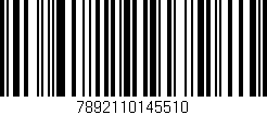 Código de barras (EAN, GTIN, SKU, ISBN): '7892110145510'
