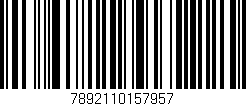 Código de barras (EAN, GTIN, SKU, ISBN): '7892110157957'