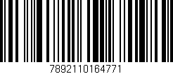 Código de barras (EAN, GTIN, SKU, ISBN): '7892110164771'