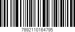 Código de barras (EAN, GTIN, SKU, ISBN): '7892110164795'