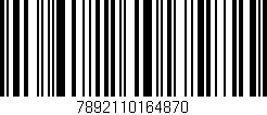 Código de barras (EAN, GTIN, SKU, ISBN): '7892110164870'