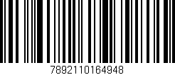 Código de barras (EAN, GTIN, SKU, ISBN): '7892110164948'
