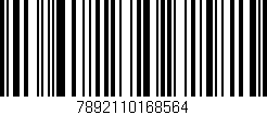 Código de barras (EAN, GTIN, SKU, ISBN): '7892110168564'