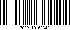 Código de barras (EAN, GTIN, SKU, ISBN): '7892110168649'