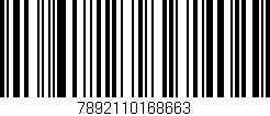 Código de barras (EAN, GTIN, SKU, ISBN): '7892110168663'