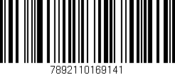 Código de barras (EAN, GTIN, SKU, ISBN): '7892110169141'