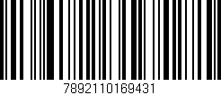 Código de barras (EAN, GTIN, SKU, ISBN): '7892110169431'