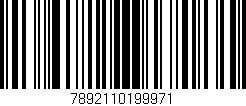 Código de barras (EAN, GTIN, SKU, ISBN): '7892110199971'