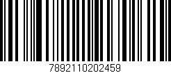 Código de barras (EAN, GTIN, SKU, ISBN): '7892110202459'