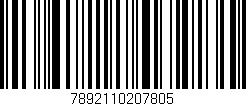 Código de barras (EAN, GTIN, SKU, ISBN): '7892110207805'