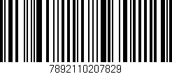 Código de barras (EAN, GTIN, SKU, ISBN): '7892110207829'