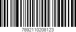 Código de barras (EAN, GTIN, SKU, ISBN): '7892110208123'