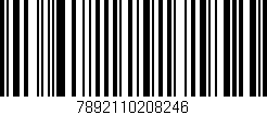 Código de barras (EAN, GTIN, SKU, ISBN): '7892110208246'