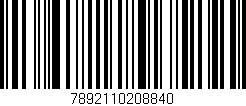 Código de barras (EAN, GTIN, SKU, ISBN): '7892110208840'