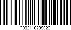 Código de barras (EAN, GTIN, SKU, ISBN): '7892110209823'