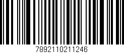 Código de barras (EAN, GTIN, SKU, ISBN): '7892110211246'