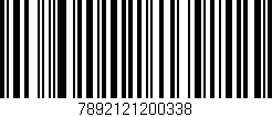 Código de barras (EAN, GTIN, SKU, ISBN): '7892121200338'