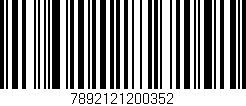 Código de barras (EAN, GTIN, SKU, ISBN): '7892121200352'