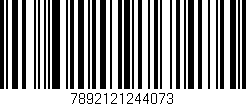 Código de barras (EAN, GTIN, SKU, ISBN): '7892121244073'