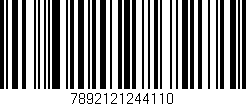 Código de barras (EAN, GTIN, SKU, ISBN): '7892121244110'