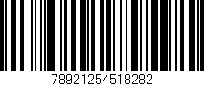 Código de barras (EAN, GTIN, SKU, ISBN): '78921254518282'