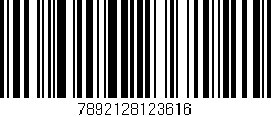 Código de barras (EAN, GTIN, SKU, ISBN): '7892128123616'