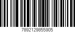 Código de barras (EAN, GTIN, SKU, ISBN): '7892129855905'