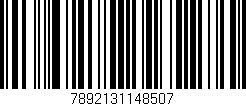 Código de barras (EAN, GTIN, SKU, ISBN): '7892131148507'