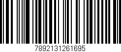 Código de barras (EAN, GTIN, SKU, ISBN): '7892131261695'