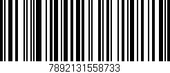 Código de barras (EAN, GTIN, SKU, ISBN): '7892131558733'