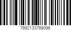Código de barras (EAN, GTIN, SKU, ISBN): '7892133789098'