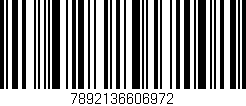 Código de barras (EAN, GTIN, SKU, ISBN): '7892136606972'