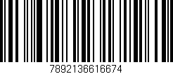 Código de barras (EAN, GTIN, SKU, ISBN): '7892136616674'