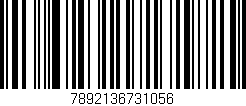 Código de barras (EAN, GTIN, SKU, ISBN): '7892136731056'