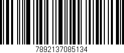 Código de barras (EAN, GTIN, SKU, ISBN): '7892137085134'