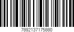 Código de barras (EAN, GTIN, SKU, ISBN): '7892137175880'