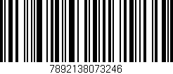 Código de barras (EAN, GTIN, SKU, ISBN): '7892138073246'