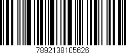 Código de barras (EAN, GTIN, SKU, ISBN): '7892138105626'