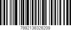 Código de barras (EAN, GTIN, SKU, ISBN): '7892138328209'