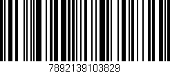 Código de barras (EAN, GTIN, SKU, ISBN): '7892139103829'