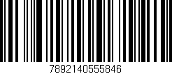 Código de barras (EAN, GTIN, SKU, ISBN): '7892140555846'