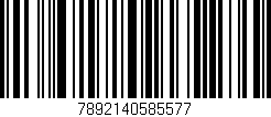 Código de barras (EAN, GTIN, SKU, ISBN): '7892140585577'