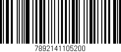 Código de barras (EAN, GTIN, SKU, ISBN): '7892141105200'