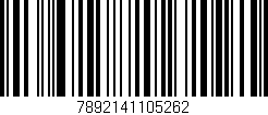 Código de barras (EAN, GTIN, SKU, ISBN): '7892141105262'