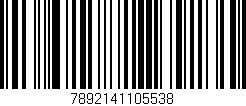 Código de barras (EAN, GTIN, SKU, ISBN): '7892141105538'