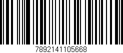 Código de barras (EAN, GTIN, SKU, ISBN): '7892141105668'