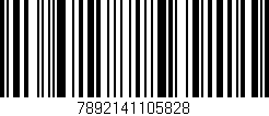Código de barras (EAN, GTIN, SKU, ISBN): '7892141105828'