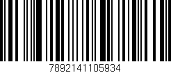 Código de barras (EAN, GTIN, SKU, ISBN): '7892141105934'